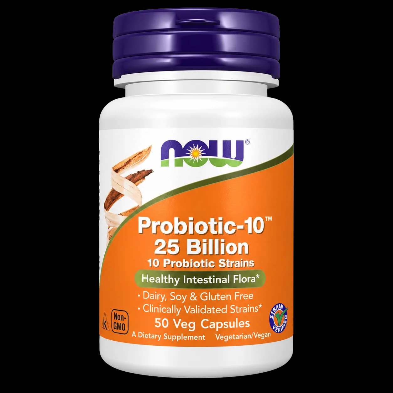 NOW Probiotic-10 25 Billion Veg Capsules